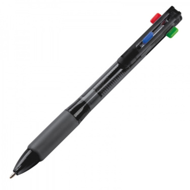 Logotrade promotional giveaways photo of: Plastic ballpen 4in1 NEAPEL