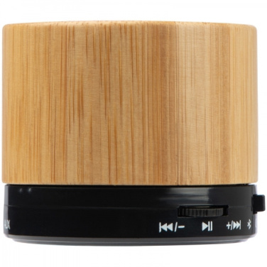 Logotrade promotional items photo of: Bamboo bluetooth speaker FLEEDWOOD