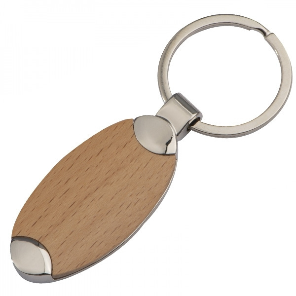 Logotrade promotional items photo of: Wooden keyring BALTRUM