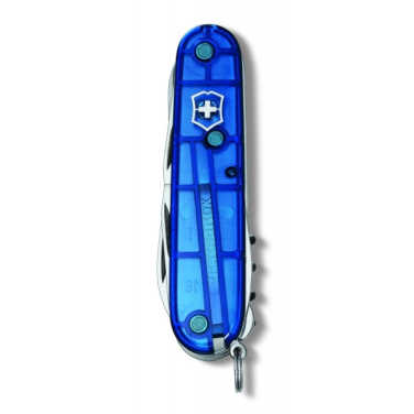 Logo trade promotional gift photo of: Pocket knife Climber transparent Victorinox