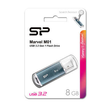 Logotrade corporate gift image of: Pendrive Silicon Power Marvel M01 3.0