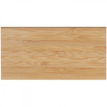 Logotrade promotional giveaways photo of: Bamboo power bank KATOWICE