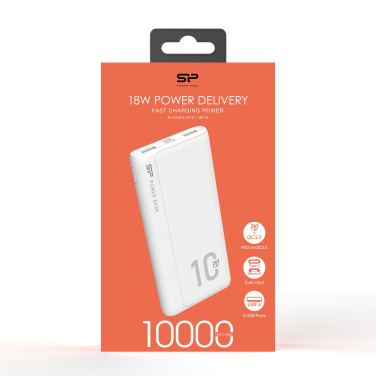 Logo trade promotional merchandise image of: POWER BANK SILICON POWER QP15 10000 MAH