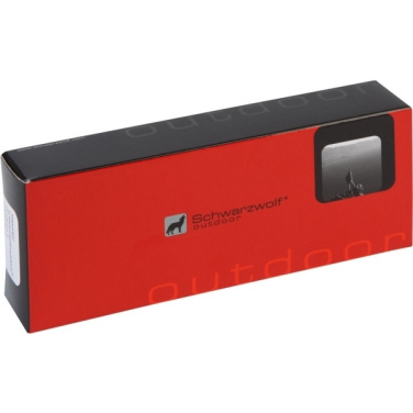 Logo trade promotional merchandise picture of: Mushroom knife PILZ Schwarzwolf