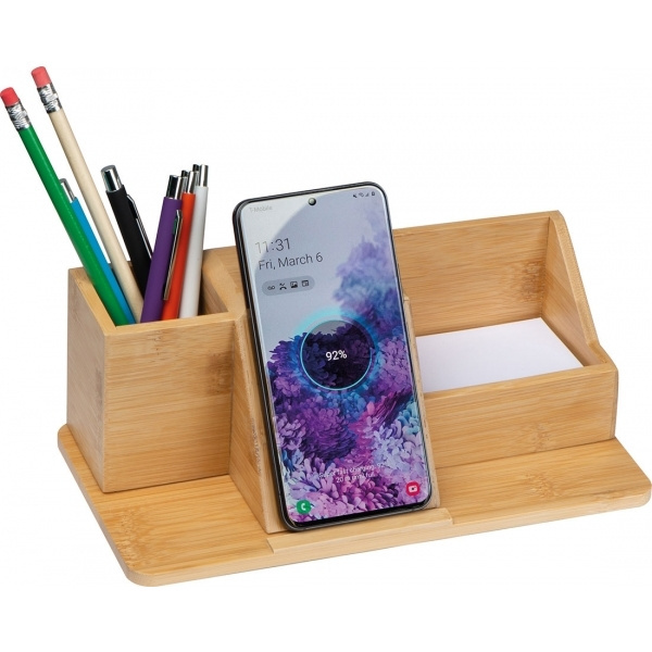 Logo trade promotional item photo of: Desk organizer LUBLIN
