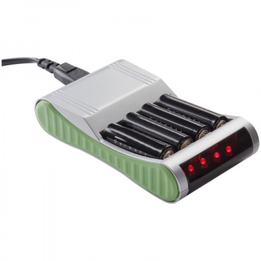 Logotrade promotional gift image of: Battery charger THUNDER BAY