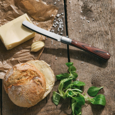 Logo trade corporate gift photo of: Butter knife GARMISCH Schwarzwolf