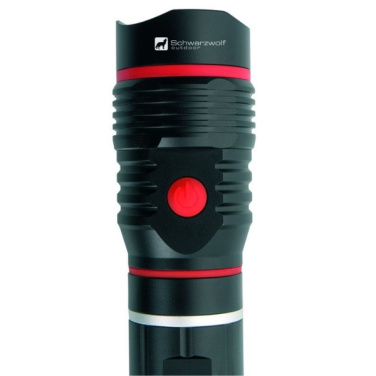 Logotrade promotional giveaway image of: Flashlight BIWA Schwarzwolf