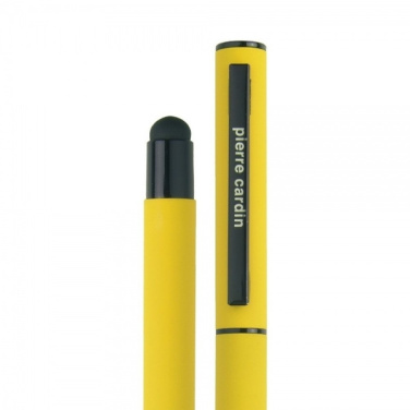 Logotrade promotional gift image of: Writing set touch pen, soft touch CELEBRATION Pierre Cardin
