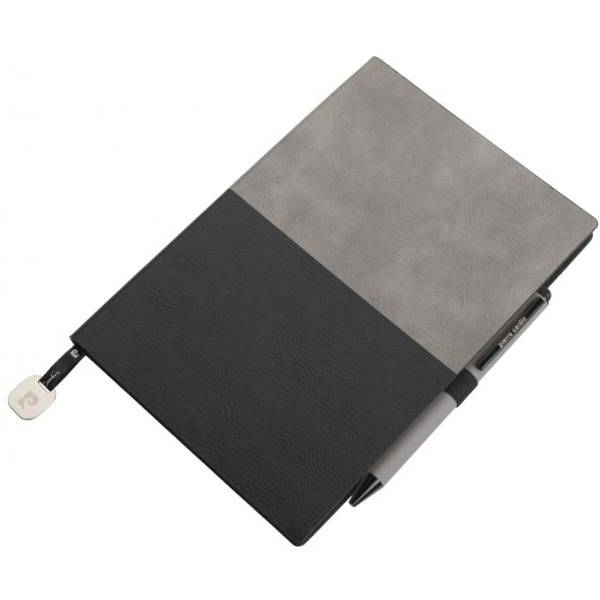 Logotrade promotional giveaway image of: Notepad A5 & ballpoint pen REPORTER Pierre Cardin