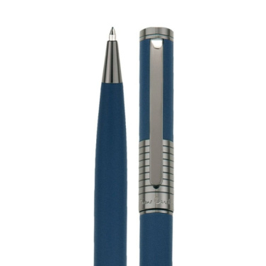 Logo trade promotional merchandise image of: Metal ballpoint pen EVOLUTION Pierre Cardin