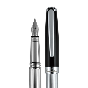 Logo trade promotional merchandise image of: Writing set ballpoint pen & fountain pen CHRISTOPHE Pierre Cardin
