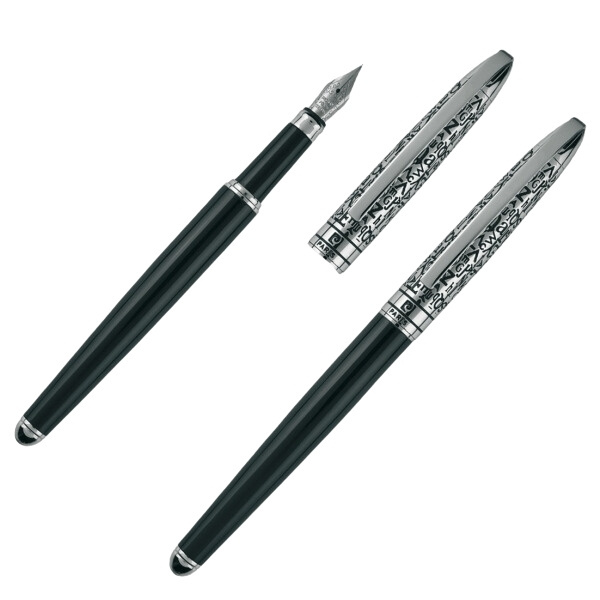 Logotrade promotional giveaway picture of: Writing set ballpoint pen & fountain pen JACQUES Pierre Cardin