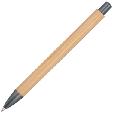 Logo trade promotional giveaways image of: Bamboo ballpen BERINGEN