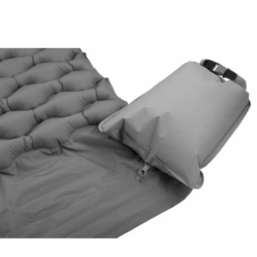 Logo trade business gifts image of: Inflatable mat SAJAMA Schwarzwolf