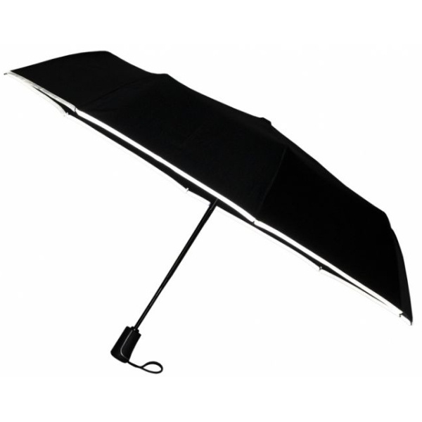Logo trade promotional merchandise image of: Umbrella CRUX Schwarzwolf