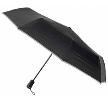 Logo trade promotional gifts image of: Umbrella CRUX Schwarzwolf