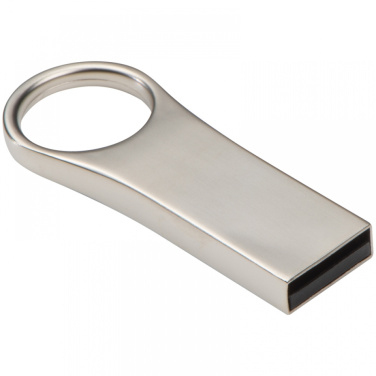 Logo trade business gifts image of: Metal USB Stick 8GB