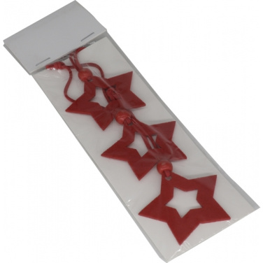 Logo trade promotional giveaway photo of: Star pendant set ESSEN