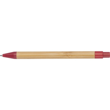 Logo trade corporate gifts picture of: Wheatstraw and bamboo ballpen HALLE