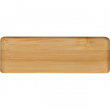 Logo trade advertising products picture of: Bamboo smartphone holder SAN SEBASTIAN