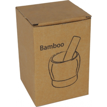 Logo trade promotional gift photo of: Wooden mortar SALVADOR