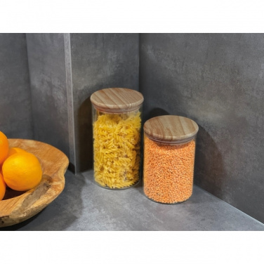 Logotrade advertising product image of: Pojemnik szklany OSAKA 700 ml