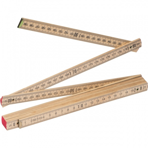 Logotrade promotional merchandise image of: Folding rule ST. GALLEN