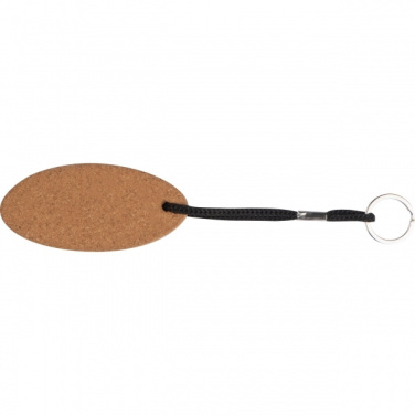 Logotrade promotional product picture of: Cork keyring ROSKILDE