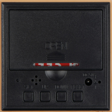 Logo trade promotional giveaway photo of: Desk clock CHARLESTON