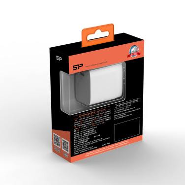 Logo trade corporate gifts picture of: SILICON POWER BOOST CHARGER (US EU) QM10