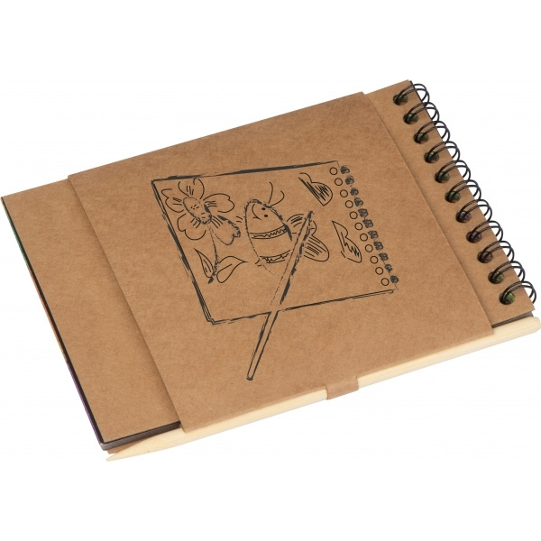 Logotrade promotional giveaway picture of: Scratching block INNSBRUCK