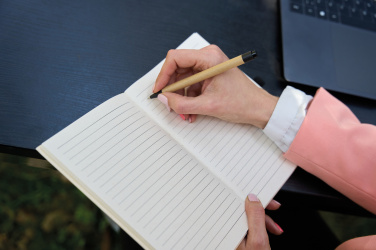 Logo trade promotional product photo of: A5 notebook IZMIR