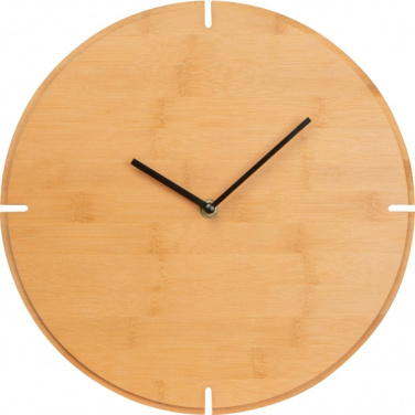 Logo trade advertising product photo of: Wall Clock HAMPTON