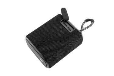 Logo trade promotional products picture of: Waterproof bluetooth speaker HARDEOL Schwarzwolf