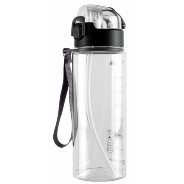 Logo trade promotional items picture of: Drinking bottle SEYHAN 900 ml Schwarzwolf