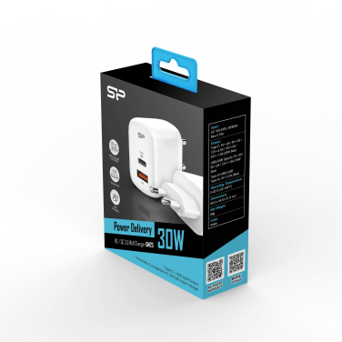 Logo trade promotional giveaways image of: SILICON POWER fast charger QM25