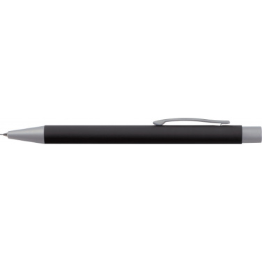 Logo trade advertising product photo of: Mechanical pencil soft touch ANCONA