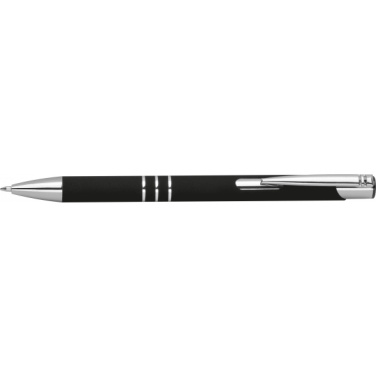 Logo trade promotional gifts picture of: Semi gel pen soft touch DUNMORE