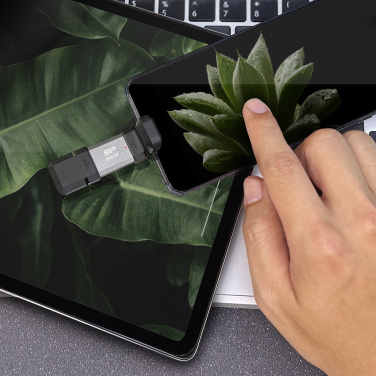 Logotrade promotional product picture of: Pendrive Silicon Power Mobile - C51 3.2, 64GB