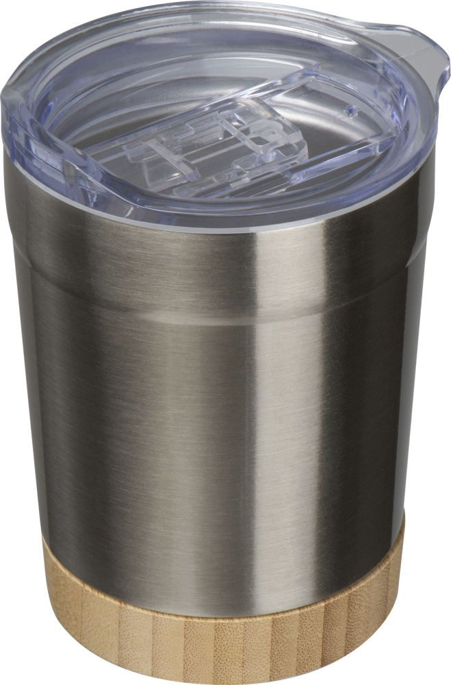 Logo trade promotional item photo of: Recycled steel cup Turin