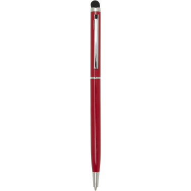 Logo trade promotional gifts picture of: Ore aluminium ballpoint pen with stylus