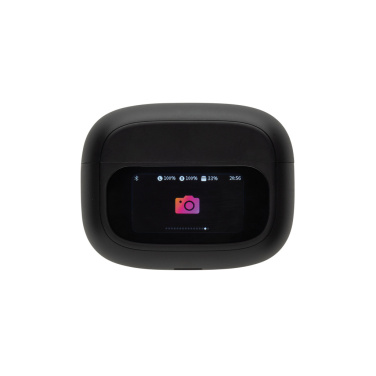 Logotrade promotional merchandise picture of: Airtune RCS recycled plastic ANC earbuds with touch screen