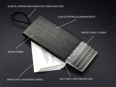 Logotrade promotional giveaway image of: RFID credit and business card holder 126615500
