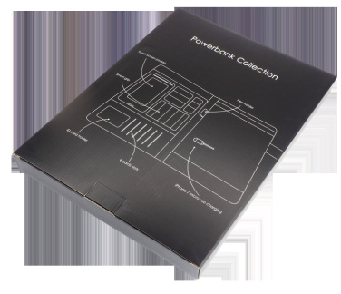Logo trade promotional giveaways image of: Power Bank Folder 89309100