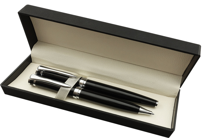 Logo trade promotional giveaway photo of: BRIGHTON pen set 98103600