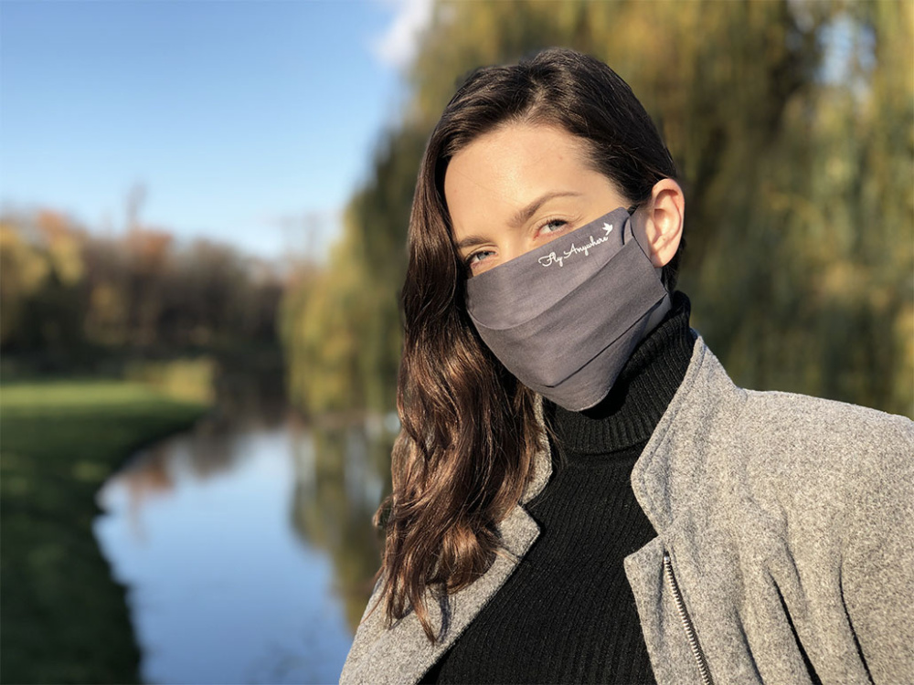 Logo trade promotional products picture of: MERCURE cotton face mask 139016500