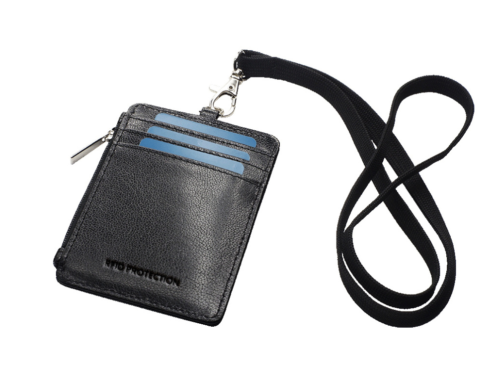 Logo trade promotional merchandise image of: ID card holder with lanyard 170805200