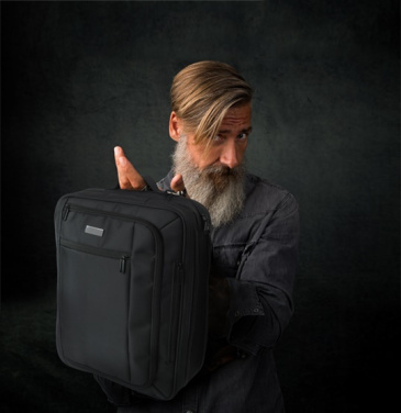 Logo trade business gifts image of: 2in1 Bag - Laptop backpack 54813500