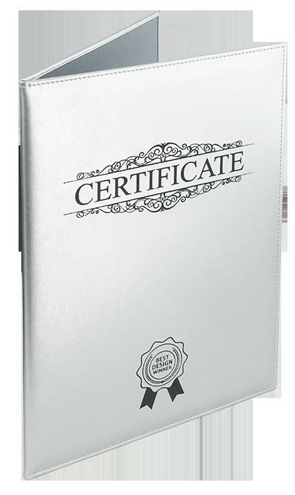 Logo trade advertising products image of: Certificate cover 152119